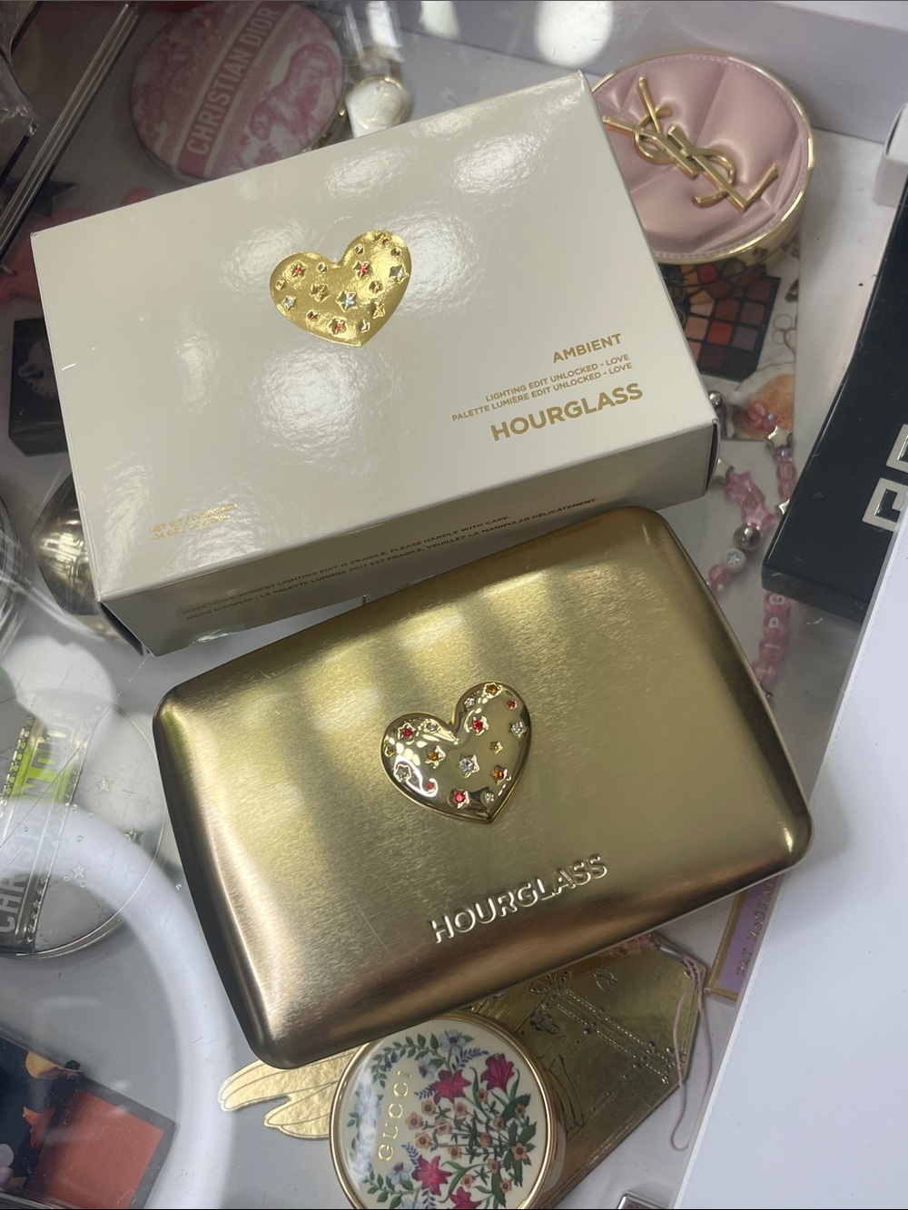 Hourglass love ambient lighting unlocked palette with box
